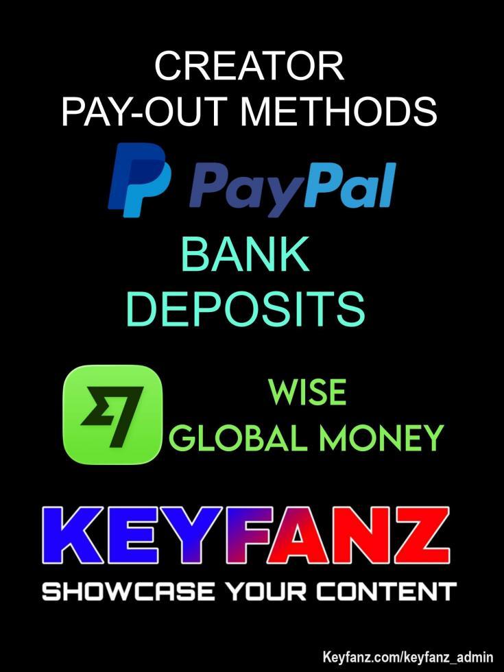 WISE GLOBAL MONEY CREATOR PAYOUT METHOD SEND A MESSAGE FOR DIRECTIONS.