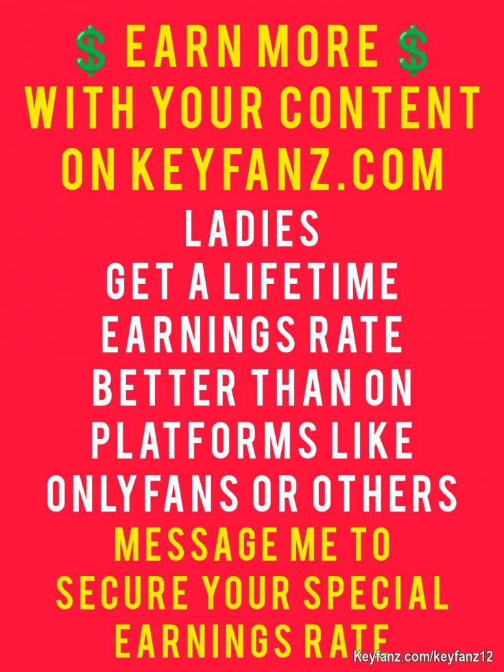LIFETIME PROMOTIONAL EARNINGS RATE.
FOR THE NEXT 150 CREATORS THAT MAKE A COUPLE OF POSTS EACH WEEK. THAT WILL DRAW IN VIEWERS AND CONVERT TO SALES.